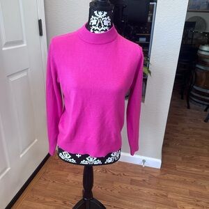 Sag Harbor Pink Crew Neck Sweater Soft Knit